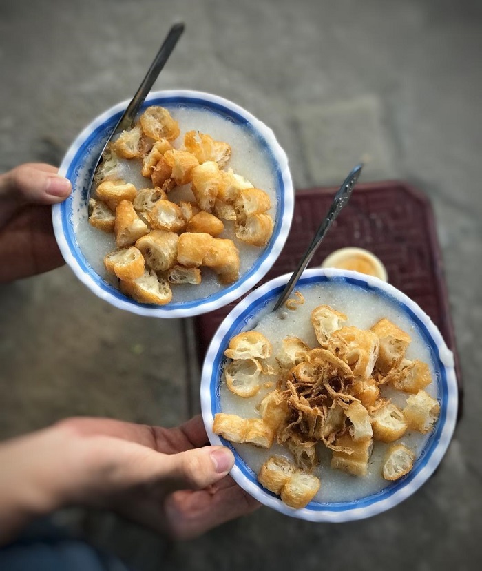 Ch&aacute;o trai - Thức qu&agrave; chiều quen thuộc của người H&agrave; Nội- Ảnh 2.