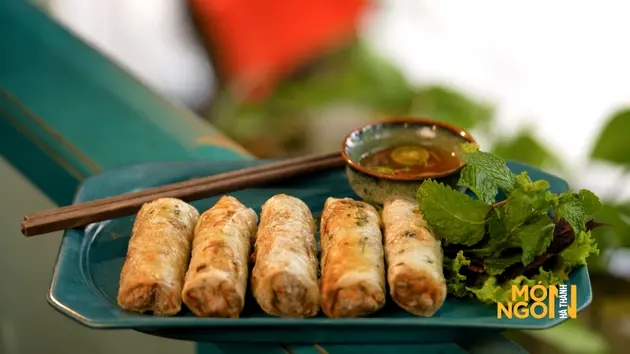 Nem ốc H&agrave; Nội: Điểm chạm vị gi&aacute;c đầy m&ecirc; hoặc trong thức qu&agrave; tinh tế của m&ugrave;a thu Tr&agrave;ng An- Ảnh 11.