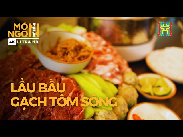 Lẩu bầu gạch t&ocirc;m s&ocirc;ng: Nghịch l&yacute; sảng kho&aacute;i "m&ugrave;a h&egrave; ăn lẩu", n&eacute;t chấm ph&aacute; tinh tế của ẩm thực H&agrave; th&agrave;nh- Ảnh 11.