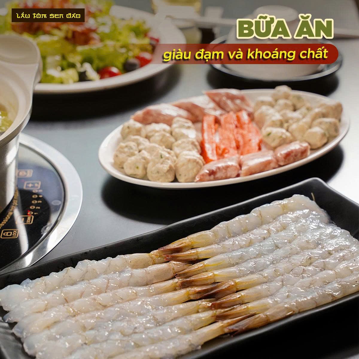 Lẩu t&ocirc;m sen đ&agrave;o: Tinh hoa ẩm thực giao h&ograve;a trong hương vị biển cả, chinh phục thực kh&aacute;ch bằng hậu vị tinh tế- Ảnh 11.