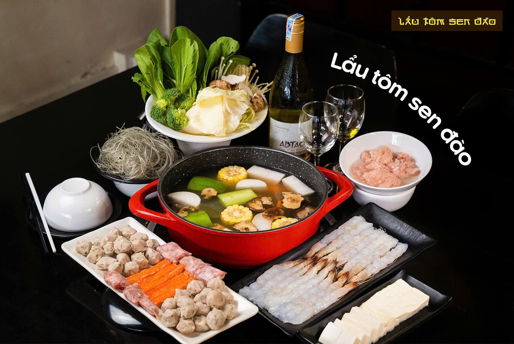 Lẩu t&ocirc;m sen đ&agrave;o: Tinh hoa ẩm thực giao h&ograve;a trong hương vị biển cả, chinh phục thực kh&aacute;ch bằng hậu vị tinh tế- Ảnh 12.