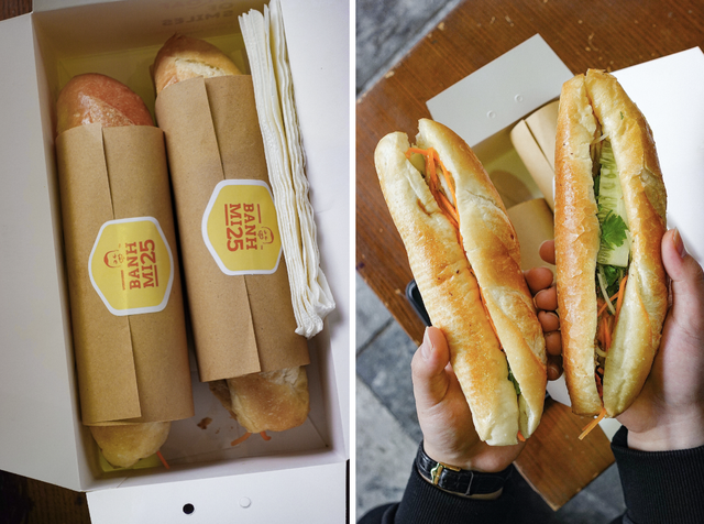 Thử b&aacute;nh m&igrave; &ldquo;hot nhất H&agrave;ng C&aacute;&rdquo;: Kh&aacute;ch T&acirc;y đứng đợi cả tiếng, vị c&oacute; xứng đ&aacute;ng?- Ảnh 4.