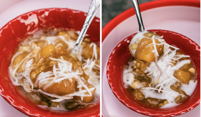 B&aacute;t b&aacute;nh tr&ocirc;i t&agrave;u ấm l&ograve;ng phố cổ: Thức qu&agrave; m&ugrave;a đ&ocirc;ng khiến người H&agrave; Nội &ldquo;nghiện&rdquo; mỗi chiều lạnh- Ảnh 2.