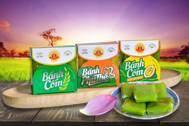 Đặc sản B&aacute;nh cốm H&agrave;ng Than: Hương Thu H&agrave; Nội g&oacute;i gọn trong sắc l&aacute; xanh ngọt ng&agrave;o đến thế- Ảnh 3.