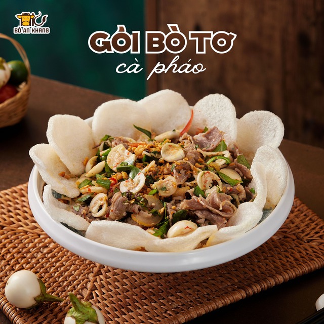 Độc đ&aacute;o gỏi b&ograve; c&agrave; ph&aacute;o: Hương vị thanh tao từ m&oacute;n ăn d&acirc;n d&atilde; trong m&acirc;m cơm m&ugrave;a hạ- Ảnh 9.