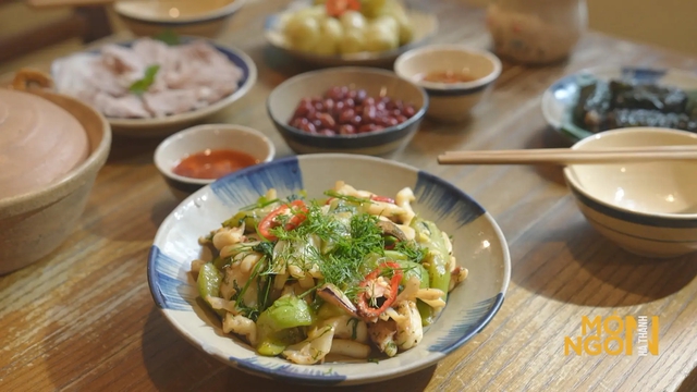 Mực lưới hồng x&agrave;o mướp: Vị ngọt biển khơi h&ograve;a c&ugrave;ng hương thơm đồng nội, m&oacute;n ăn thanh m&aacute;t cho m&acirc;m cơm ng&agrave;y h&egrave;- Ảnh 8.