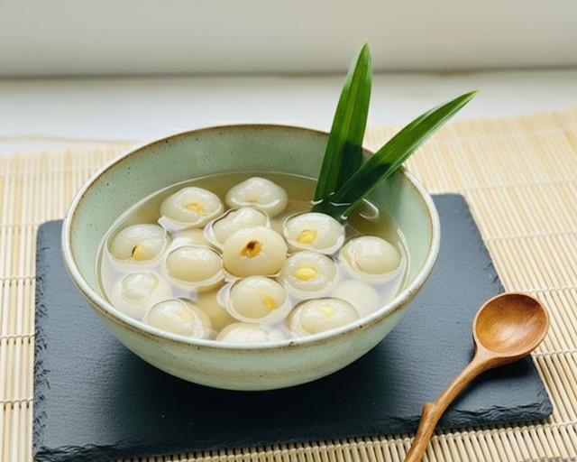 Ch&egrave; nh&atilde;n lồng bao sen - thức qu&agrave; "thời tr&acirc;n" g&oacute;i trọn hương m&ugrave;a hạ H&agrave; th&agrave;nh- Ảnh 2.