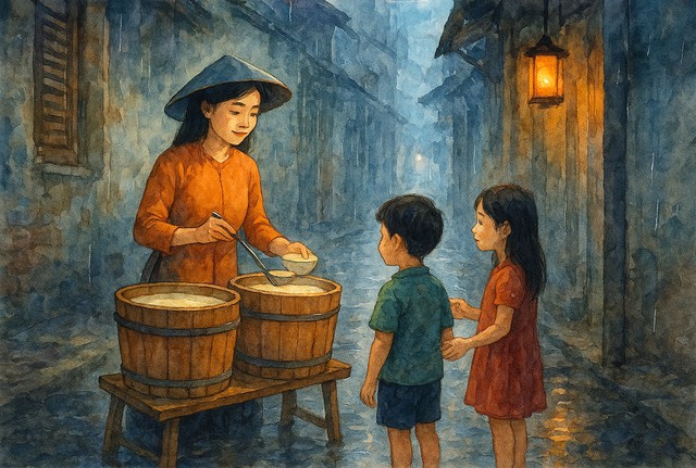 T&agrave;o phớ H&agrave; Nội: Thức qu&agrave; mềm mịn đ&aacute;nh thức k&yacute; ức phố phường xưa- Ảnh 7.