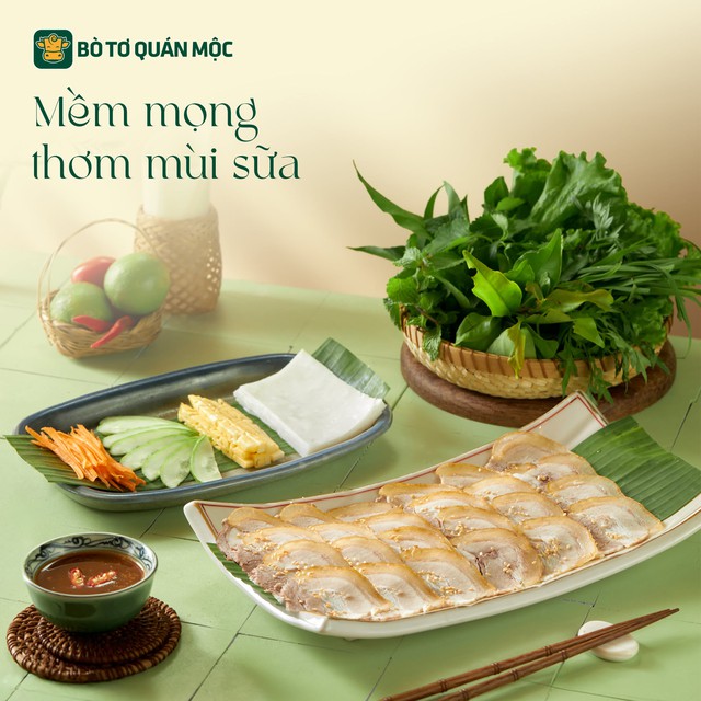 M&ecirc; mẩn m&oacute;n b&ograve; tơ cuốn b&aacute;nh tr&aacute;ng c&ugrave;ng 9 loại rau thơm d&acirc;n d&atilde;, g&oacute;i trọn hương vị ẩm thực đồng qu&ecirc; Việt- Ảnh 8.