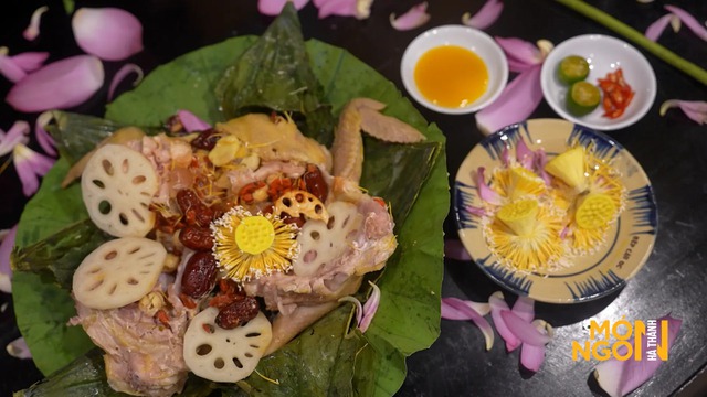 G&agrave; hấp l&aacute; sen: G&oacute;i trọn hương sen thanh khiết trong vị ngọt l&agrave;nh nguy&ecirc;n bản, lưu giữ n&eacute;t tinh tế ẩm thực truyền thống- Ảnh 6.