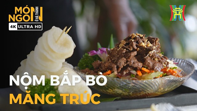 Nộm bắp b&ograve; măng tr&uacute;c: M&oacute;n ngon thanh m&aacute;t gợi nhớ phong vị H&agrave; Nội xưa, mang đến trải nghiệm vị gi&aacute;c đầy tinh tế- Ảnh 4.
