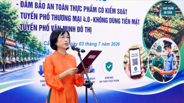 Phường Cầu Giấy tiếp tục gắn biển, ra mắt m&ocirc; h&igrave;nh tuyến phố "3 trong 1"- Ảnh 2.