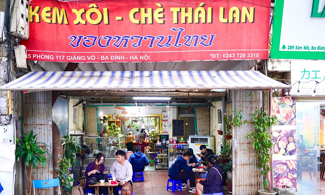 Qu&aacute;n kem x&ocirc;i, ch&egrave; Th&aacute;i hơn 40 năm tuổi giữa H&agrave; Nội v&agrave; c&acirc;u chuyện giữ vị ngọt k&yacute; ức- Ảnh 1.