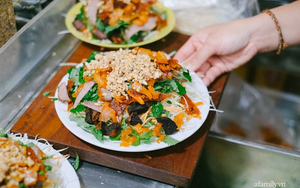 Nộm bò khô Hà Nội, món ăn vặt “quốc dân” gói trọn vị phố cổ