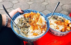 Cháo trai - Thức quà chiều quen thuộc của người Hà Nội