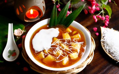Chè sắn nóng - Thức quà mùa đông giản dị khiến người Hà Nội thương nhớ