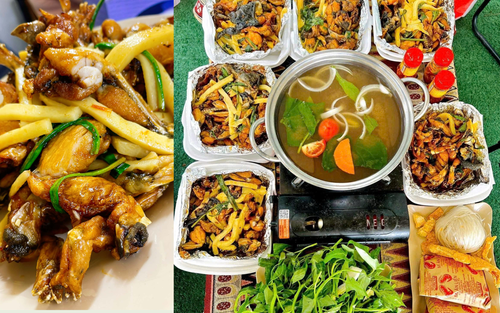 Quán lẩu ếch đông nhất nhì Hà Nội: "Tọa độ" vàng cho những tín đồ mê vị chua cay đậm đà