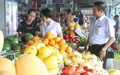 Chợ Thượng Thanh thí điểm số hóa truy xuất thực phẩm: Minh bạch nguồn gốc, củng cố niềm tin người tiêu dùng