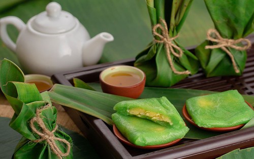 Đặc sản Bánh cốm Hàng Than: Hương Thu Hà Nội gói gọn trong sắc lá xanh ngọt ngào đến thế