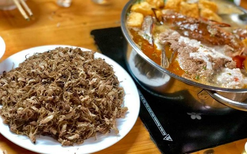 Con vờ vờ - đặc sản "ngàn năm có một" trên sông Hồng, món nhậu lạ tai "ăn một lần là nhớ"