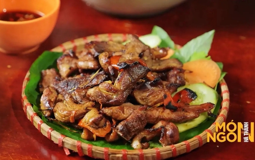 Ngan nướng than hoa - Bản giao hưởng tuyệt mỹ của ngũ vị thảo mộc