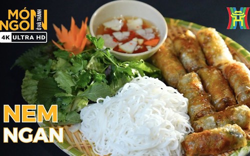 Nem ngan - Biến tấu tinh tế của món nem Hà Nội xưa, trải nghiệm "vừa lạ vừa quen" cho tín đồ ẩm thực