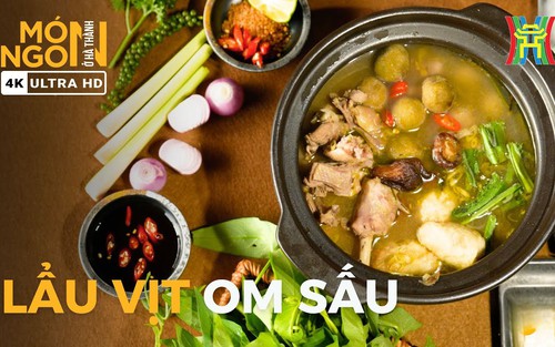 Lẩu vịt om sấu: Hương vị thanh mát chắt lọc tinh hoa mùa hè Hà Nội, nét ẩm thực thanh tao của đất kinh kỳ