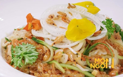 Tôm đồng nộm rau củ: Giữ vị quê - giữ sức khỏe - giữ nét hài hòa trong bữa cơm của gia đình Việt