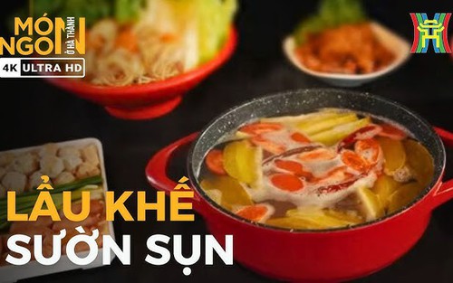 Lẩu khế sườn sụn: Thức quà dân dã xứ Nghệ chinh phục thực khách Hà thành bằng vị chua dịu và hương thơm cuốn hút